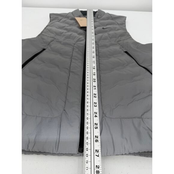 NWT Nike Running Division Therma-FIT ADV Running Reflective Silver/Gray Vest - Picture 8 of 16